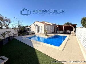 Claira  Villa plain-pied 4 faces avec piscine