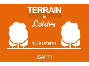 Terrain de Loisirs de 15 000m2