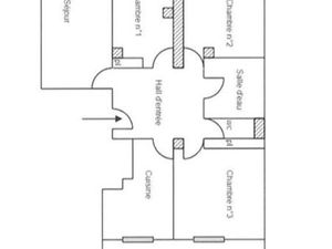 F4 - 108m² - Rue Amiral Courbet - 69003 LYON – Balcon - Garage et cave au calme sans vis à