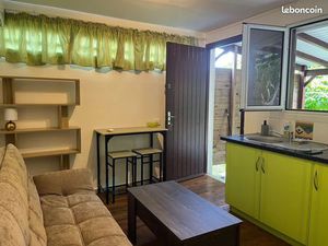 Studio meublé 17m2 avec terrasse et jardin