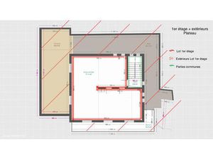 Appartement-Plateau Poisy 70 m² + Studio