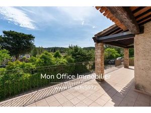 Référence : 5977-CDI - Haut de villa T5 avec terrasse et jardin au pied du village de Cabr