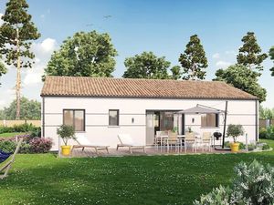 Vente maison neuve 4 pièces 83 m² à Beaufou (85170)  188 319 €