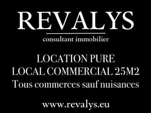 Location commerce 25 m² à Nice (06100)