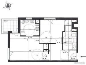Superbe T2 récent de 46m2