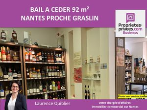 44000 NANTES - BAIL A CEDER 92 M² QUARTIER RACINE