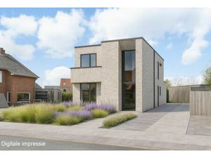 Duurzame BEN-nieuwbouwwoning casco+ met 4 slpk en zuidgerichte tuin.