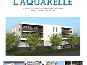 BOURG ARGENTAL 42220 Programme neuf de 9 logements du T2 au T4  10 garages et 15 places de