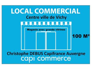 Commerce à vendre VICHY 1 pièce(s) 200m2 336 000€