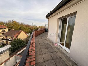 Appartement 3 pièces 70.61 m2 en dernier étage avec terrasses