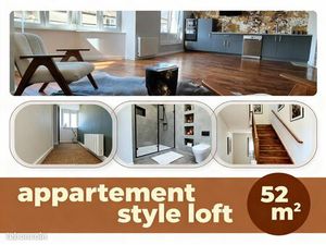 Magnifique appartement style loft NEUF