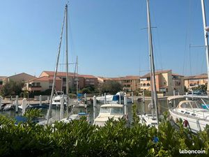 T2 meublé vue port Sept/Juin