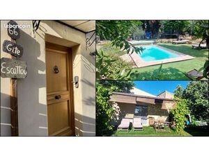 Maison meublée avec jardin - Déc à avril - Tout compris élec  eau  internet ...