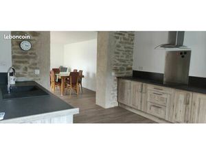 Maison meublée 3 chambres   jardin clos  terrasse