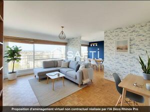 Pratique  fonctionnel et bien agencé avec vue imprenable sur Paris !