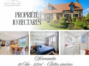 Belle propriété de 137 35 m² habitables sur 10 hectares – Idéale pour les amoureux de natu