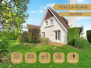 EN EXCLUSIVITE ! NOUVEAUTE A STELLA-PLAGE JOLIE VILLA INDIVI