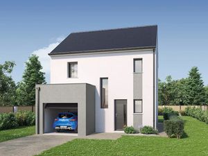Vente maison neuve 4 pièces 76 m² à Saint-Malo-de-Guersac (44550)  251 015 €