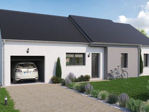 Vente maison neuve 4 pièces 87 m² à Charentilly (37390)  308 253 €