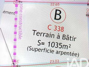 Vente Terrain à Écauville (27110) : à vendre / 1035m² Écauville