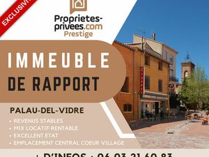 Vente immeuble 220 m² Argelès-sur-Mer (66700)