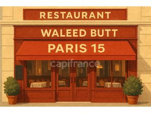 Fonds de commerce Restaurant à vendre PARIS 15EME ARRONDISSEMENT (75)