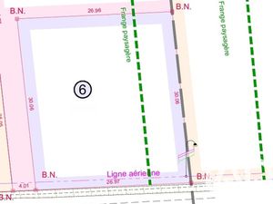 Vente Terrain à bâtir 809 m²