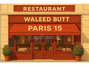 fonds de commerce à vendre PARIS 15EME ARRONDISSEMENT 4 pièce(s) 59m2 193 500€