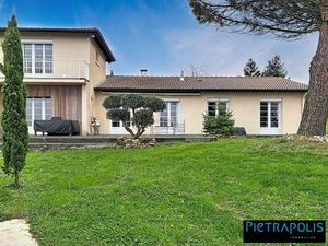 Maison 4 chambres et dépendance Pommiers versant Ouest Vue Impr