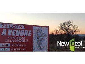 Terrain constructible viabilisé à vendre