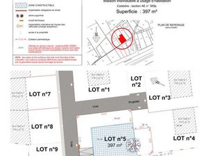 Terrain champagne-sur-Oise 397 M2