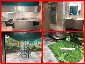 F3 meublé 60m2 lib 10 janvier à 20mn Saint Denis  la montagne1er Km  1190cc mensuel  jardi