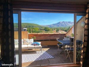 Duplex T4+2 pl parking campagne aixoise