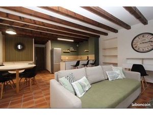 Charmant T3 meublé et rénové dans copropriété de caractère sur Allemogne