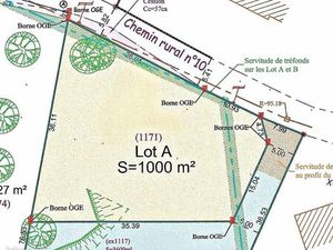 Terrain 1000 m²