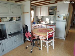 Parcelle150m2+mobilhome36m2+terrasse9m2