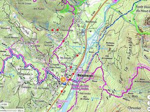 Terrain 1602m2 - viabilisé - BEAUVEZER 04