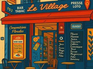 Fonds de commerce bar  tabac  FDJ 125 m²