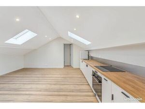 Appartement T2 sous combles   charmant et atypique - particulier à particulier
