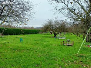 Maison avec grand terrain