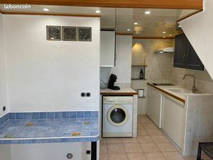 Maisonnette jumelee (studio mezzanine) climatisee dans residence securisee