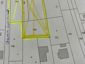 TERRAIN 3700 m2 lA CRAIE