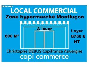 Local commercial 600 m²