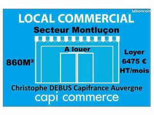 Local commercial 860 m²