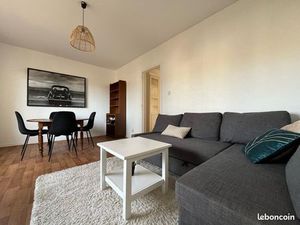 T2 meublé  Montchapet  44m2  parking privé/balcon/chauffage et eau chaude inclus dans les 