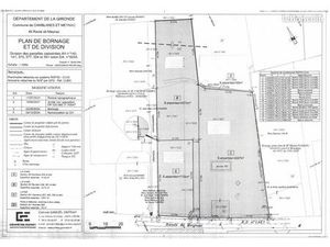 Terrain constructible 2272 m2 à Camblanes et Meynac