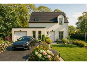 Terrain avec maison neuve à vendre