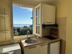 Studio vue mer et terrasse