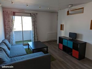 Appartement T1/2 meublé 43m2 + parking