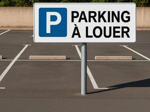 6 places de parking